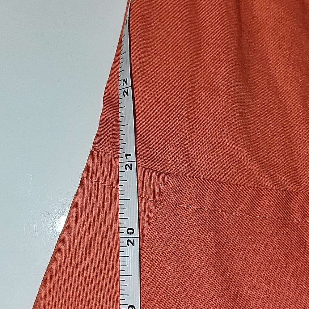 NWOT Men's Orange Chaps Longsleeve Button-down (XXL) - Picture 10 of 12